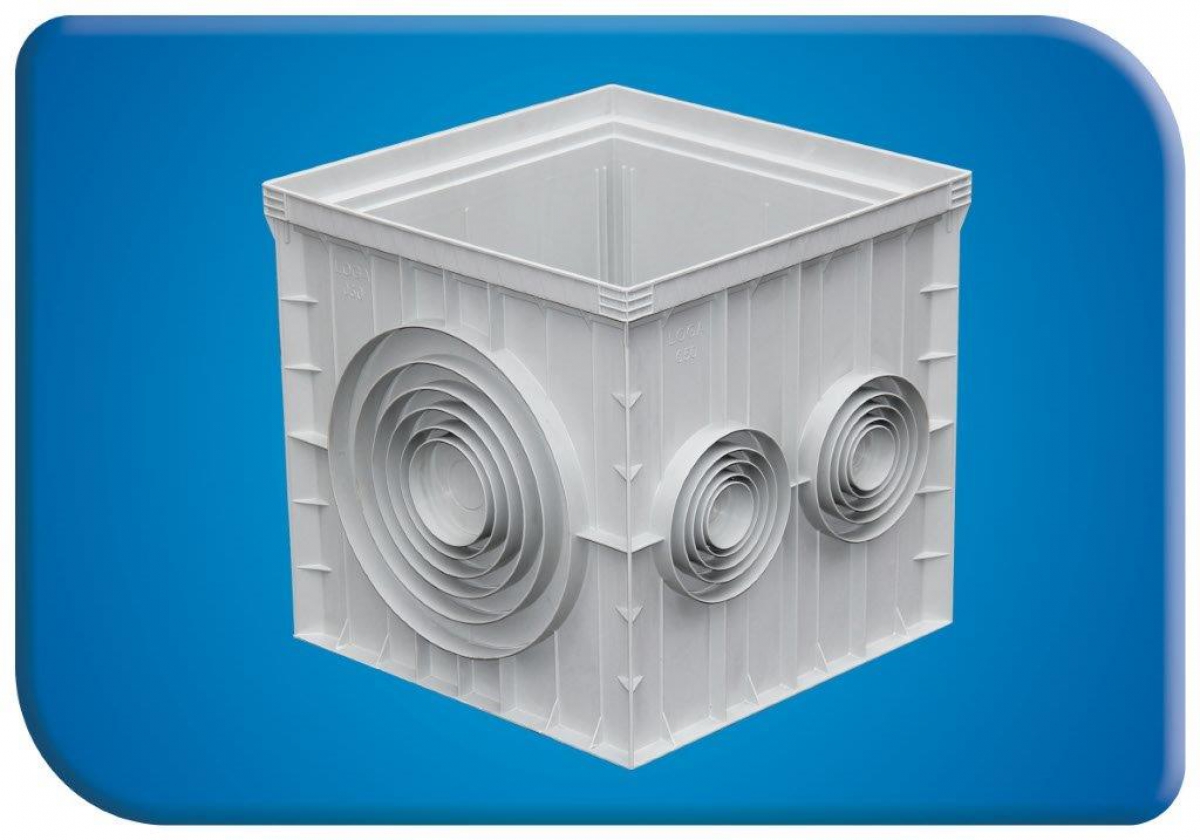 50X50X50 Termoplastik Yeraltı Buatı Kapaksız